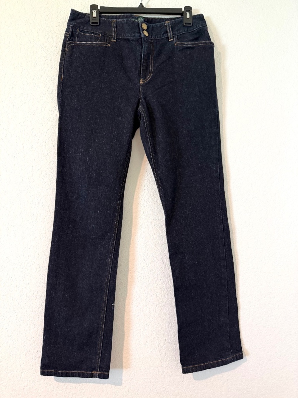 Lauren Ralph Lauren Straight Leg Jeans 8